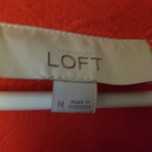 LOFT top in sunset orange. - Picture 4 of 4